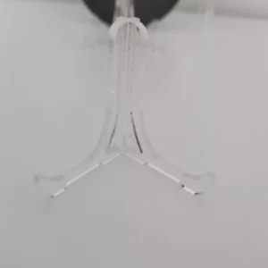 2x Clear Acrylic Display Stands | Small Plaque / Photo Holder 5cm