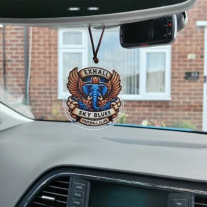 Custom Hanging Acrylic Rear-view Mirror Decor - Personalised Car Accessory