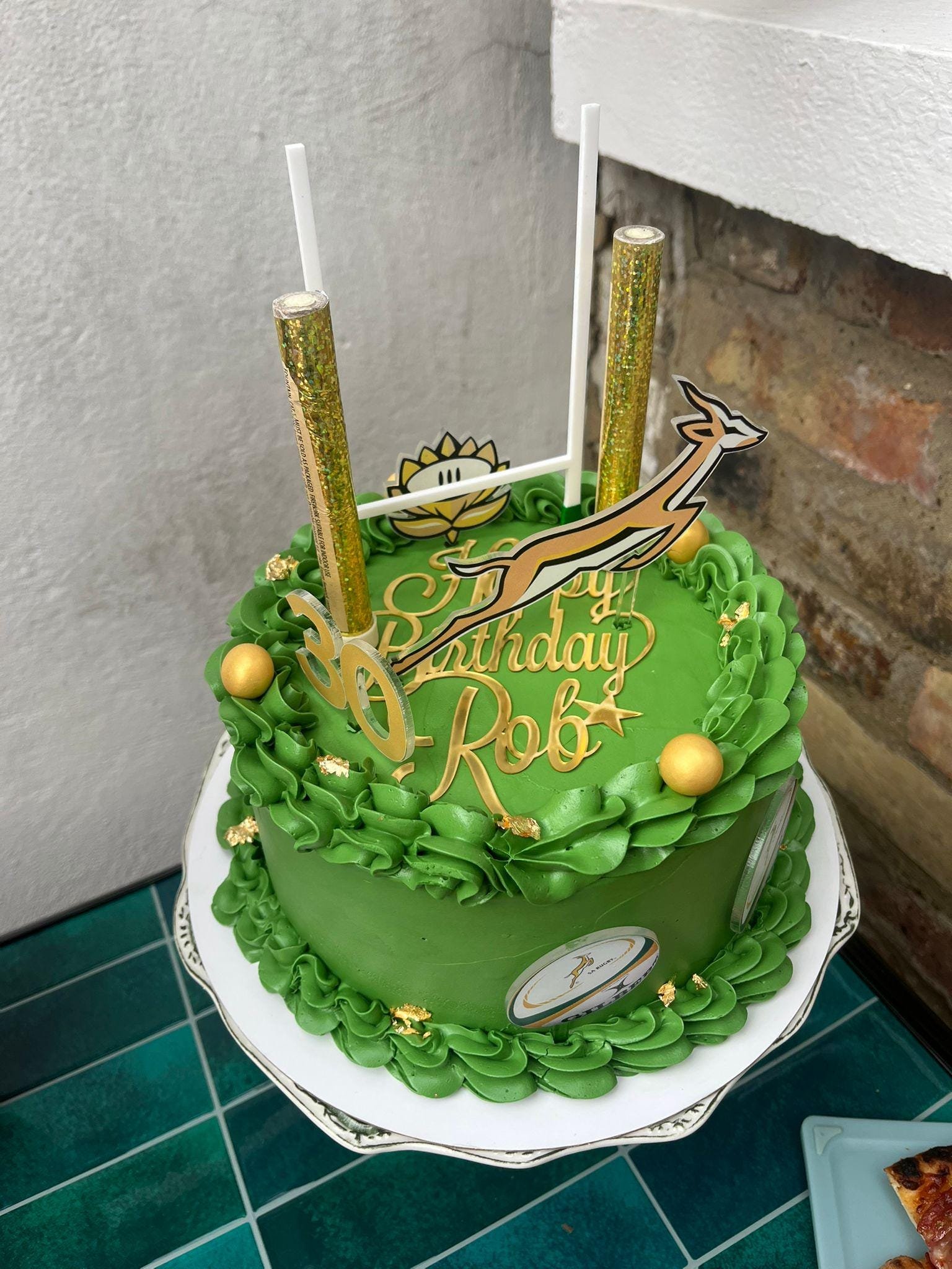 Custom UV Printed Acrylic Cake Topper - Personalised Laser Cut Topper - Image 4
