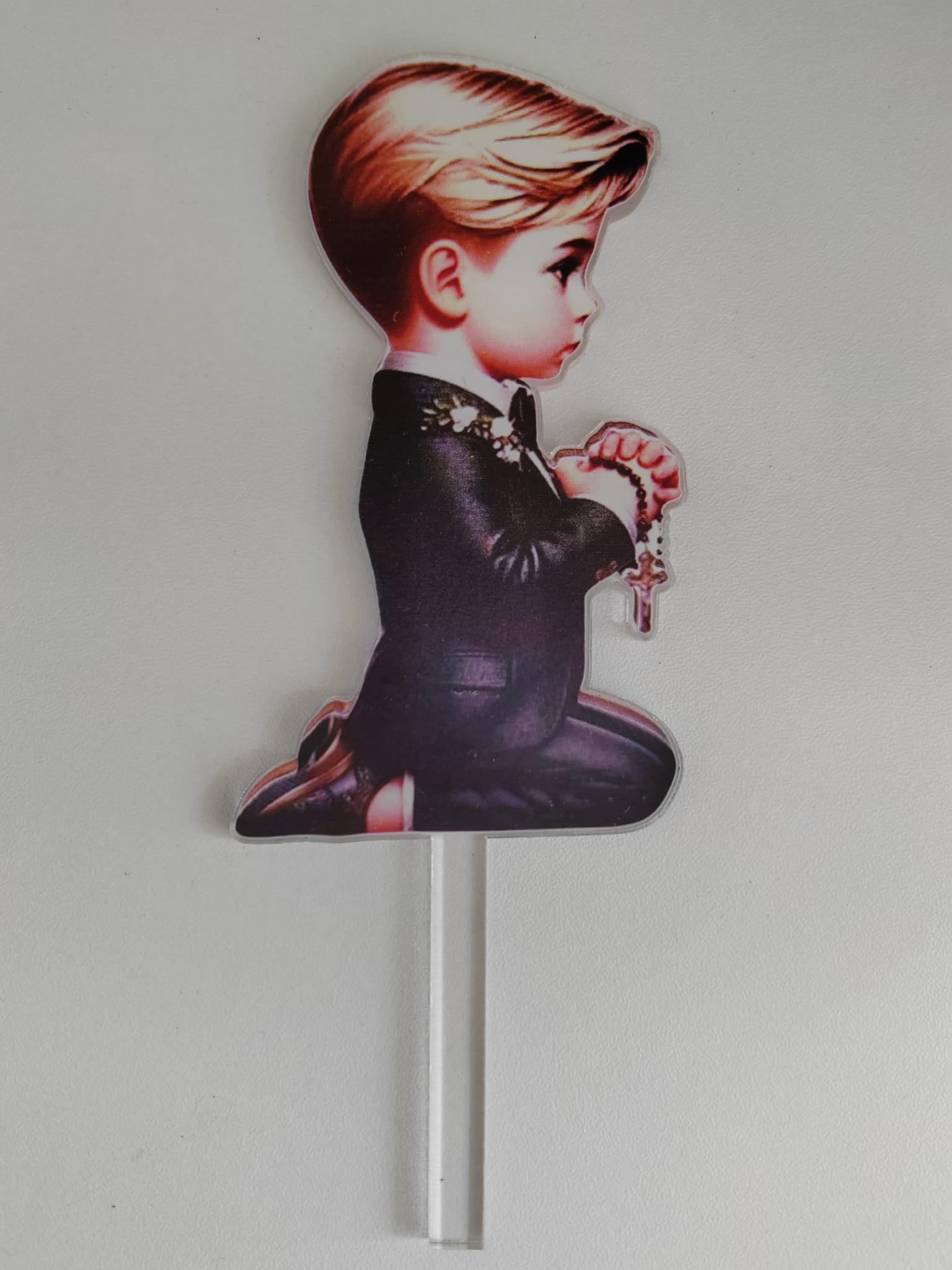 Custom UV Printed Acrylic Cake Topper - Personalised Laser Cut Topper - Image 13