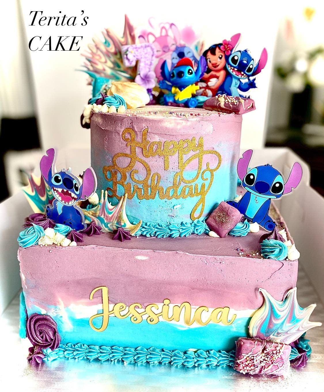 Custom UV Printed Acrylic Cake Topper - Personalised Laser Cut Topper - Image 2