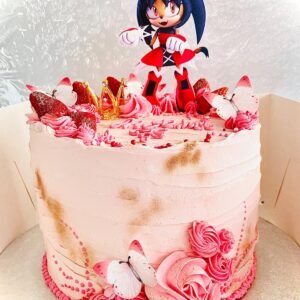 Custom UV Printed Acrylic Cake Topper - Personalised Laser Cut Topper