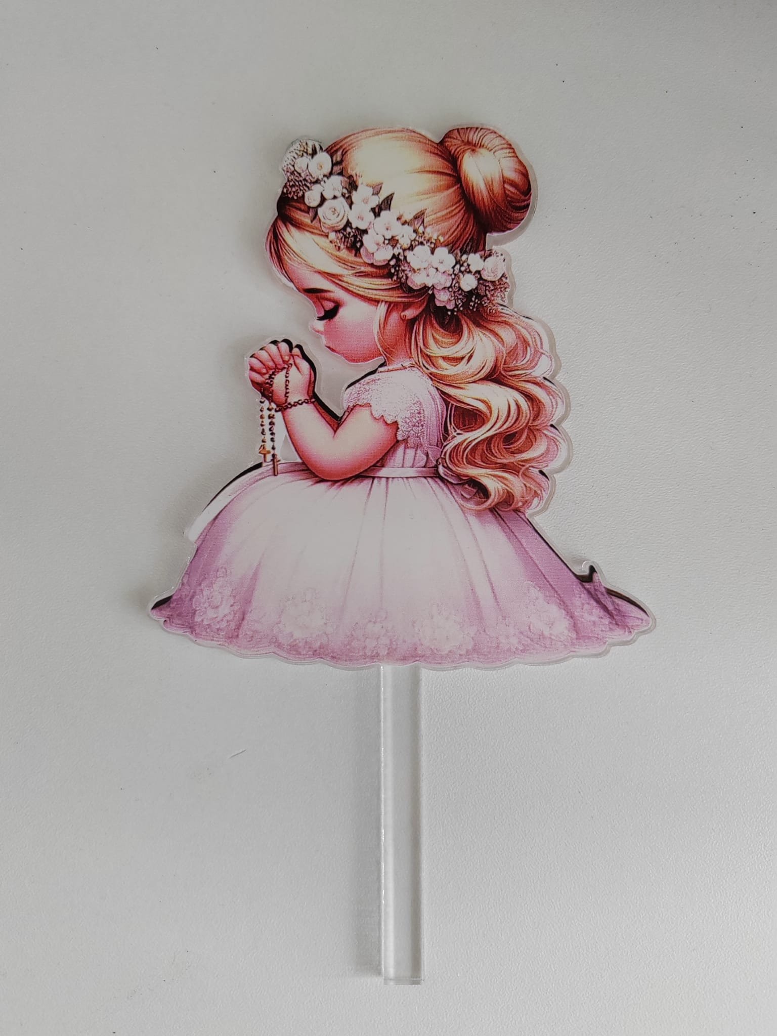 Custom UV Printed Acrylic Cake Topper - Personalised Laser Cut Topper - Image 15