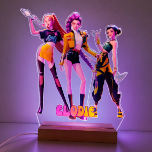 K-pop Demon Hunters LED Acrylic Lamp