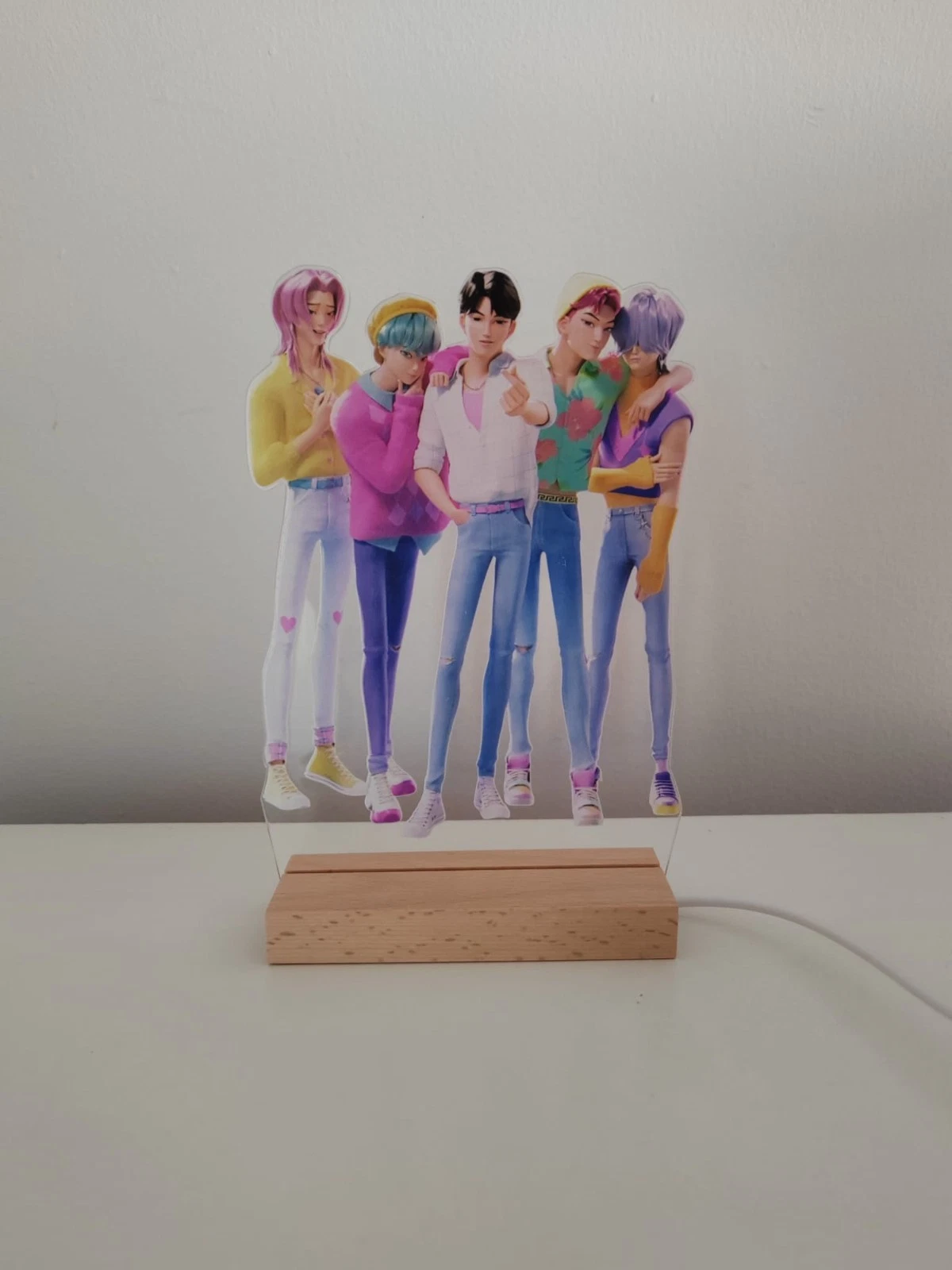 K-pop Saja Boys LED Acrylic Lamp - Image 4