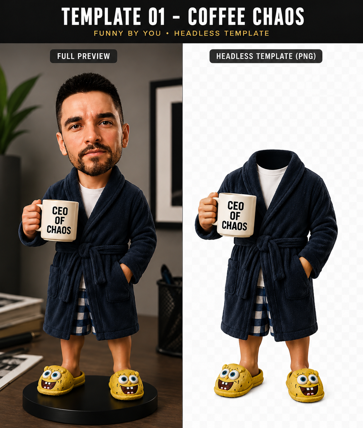 Personalised 2D Acrylic "Mini-Me" Bobblehead - 12cm Custom Photo Standee - Image 15