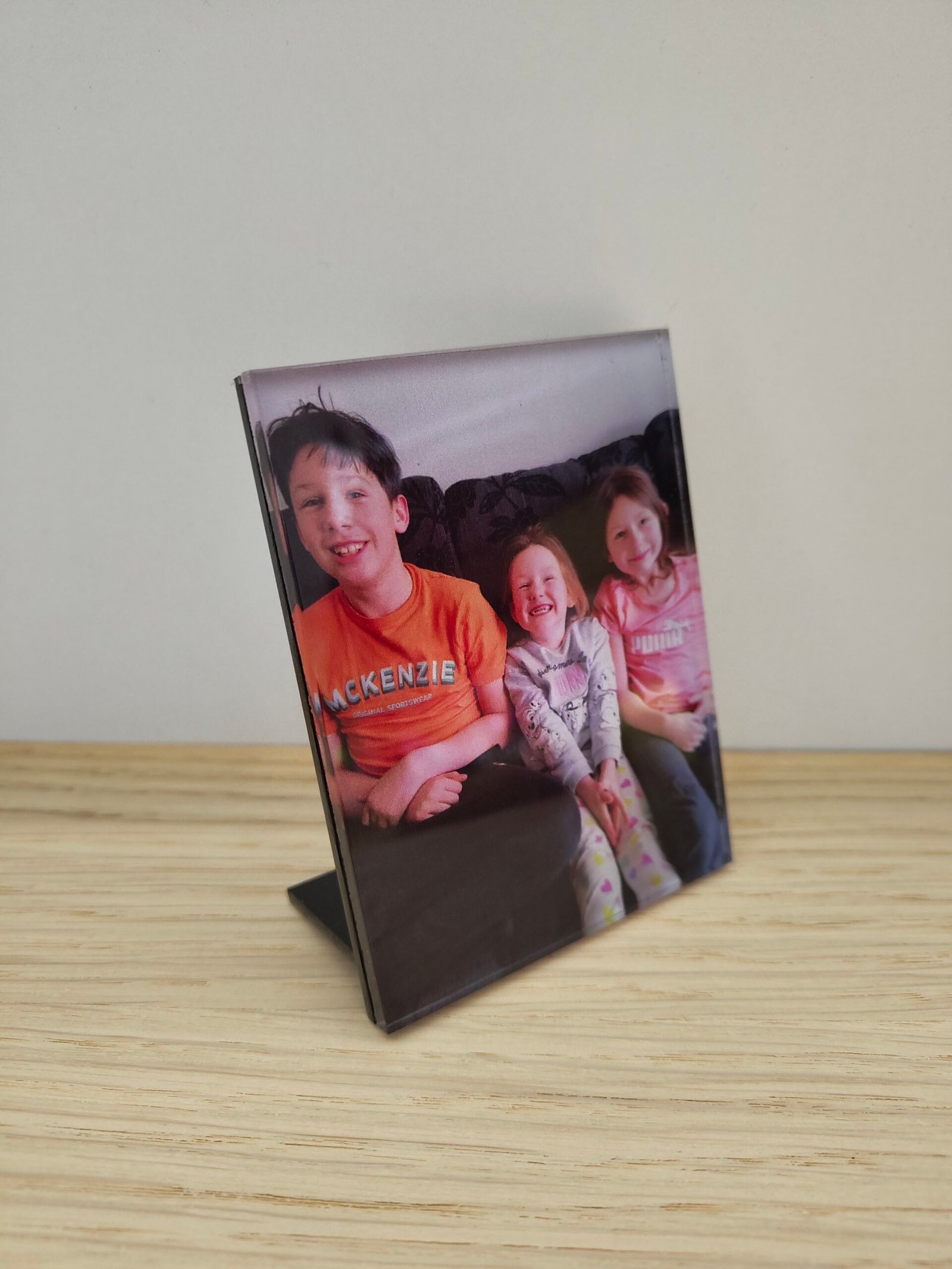 Personalised Acrylic Photo Freestand Plaque - Custom Desk & Shelf Decor - Image 7