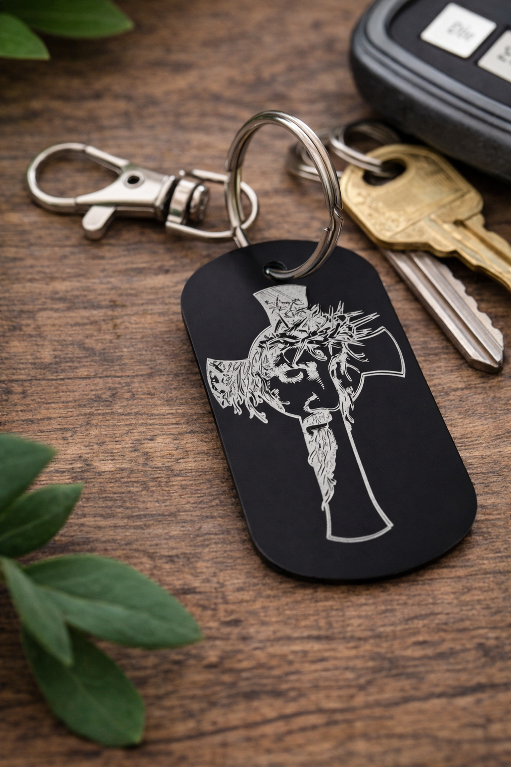 Personalised Aluminium Keychain | Custom Engraved Keyring | Double Sided Name Logo | UK Gift - Image 3