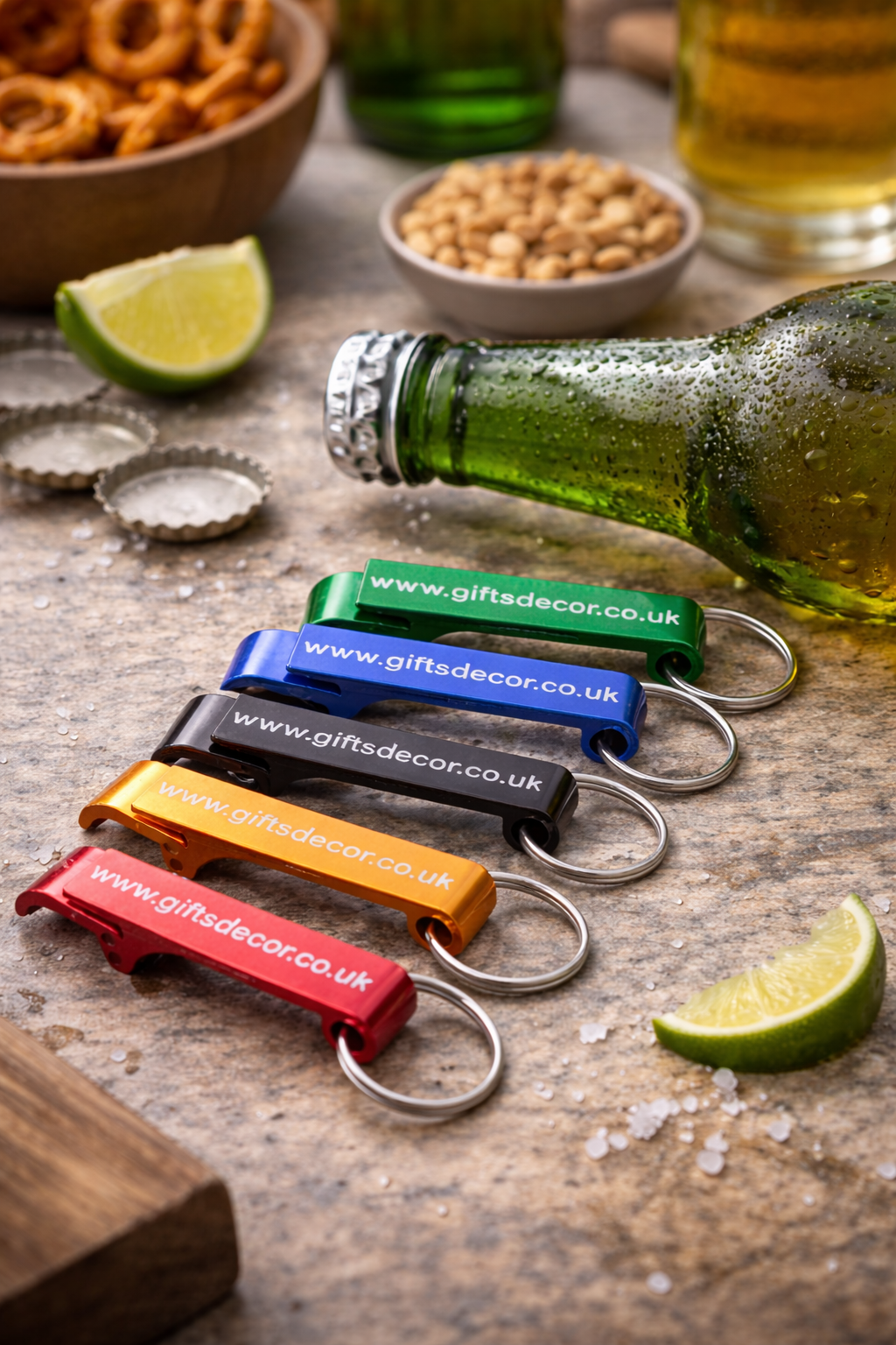Personalised Bottle Opener Keyring UK – Engraved Keychain | Groomsmen Gift | Custom Name Keyring - Image 3
