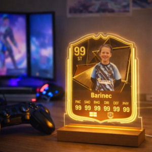 Personalised FUT Card EAFC / FIFA Style LED Acrylic Light