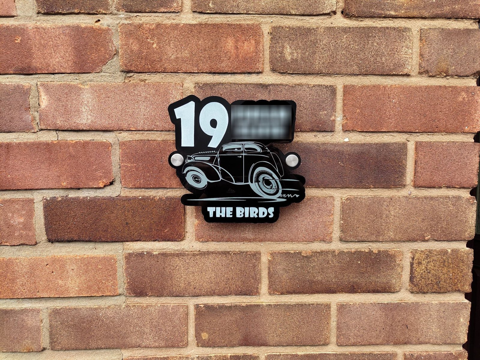 Personalised House Signs and Numbers - Custom Laser Cut Perspex Plaque
