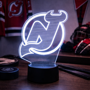 Personalised New Jersey Devils 3D LED Night Light