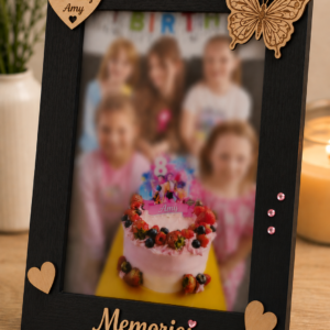 Personalised Photo Frame A4 – Custom Wooden Decor & Printed Photo