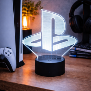 Personalised Playstation Icon 3D LED Night Light