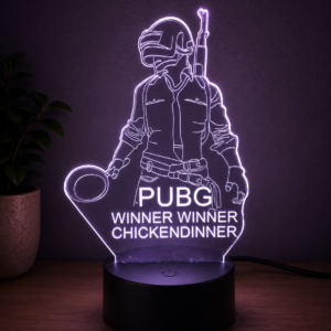 Personalised PUBG 3D LED Night Light