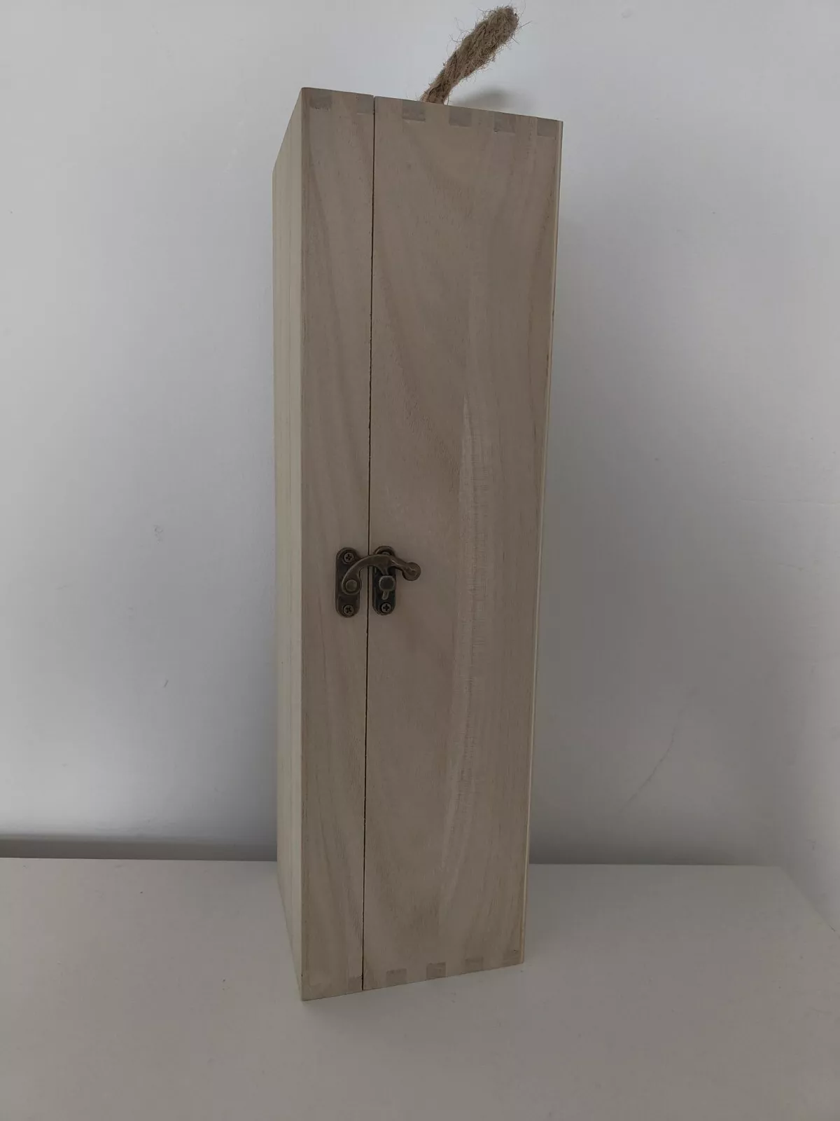 Personalised Wooden Wine Box Gift - Premium Paulownia Wood - Image 5