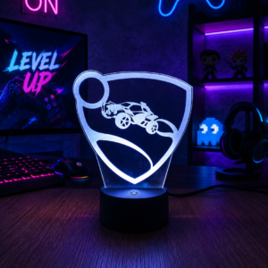 Personalised Rocket League 3D LED Night Light